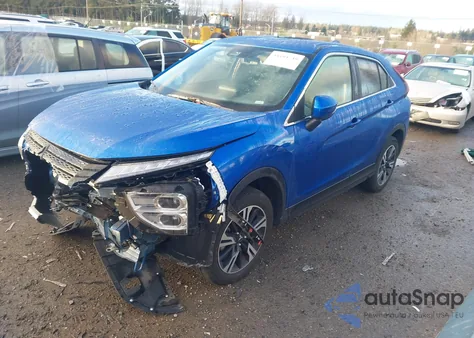 2025 Mitsubishi Eclipse Cross Black Edition S-Awc/Se S-Awc/Sel from USA, damaged, VIN JA4ATWAA3SZ045447